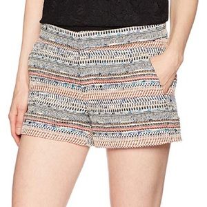 Joie Merci Short in Santorini Blue Jacquard